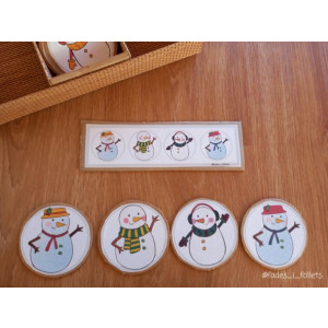 SERIACIONES CON MUÑECOS DE NIEVE