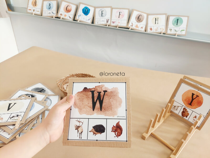 Tarjetas Principio Alfabético