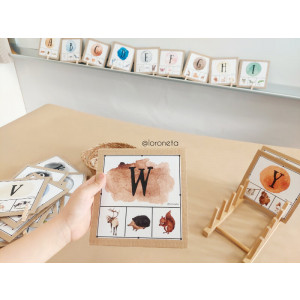 Tarjetas Principio Alfabético