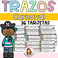 Trazos Carnaval. Motricidad Fina.