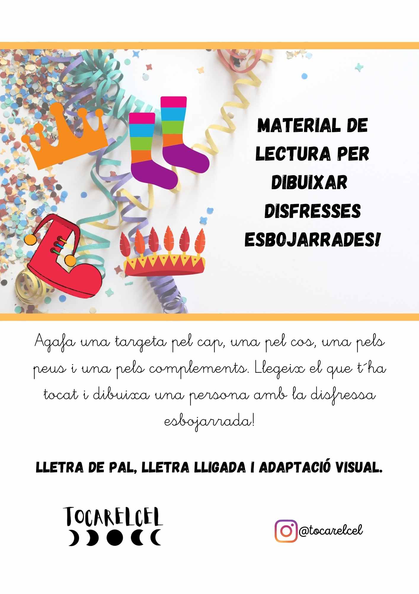 Joc lectura disfresses