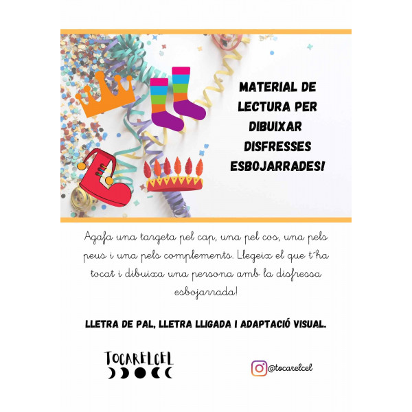 Joc lectura disfresses