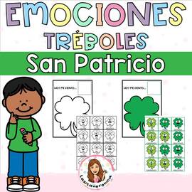 Emociones tréboles. San Patricio. Marzo