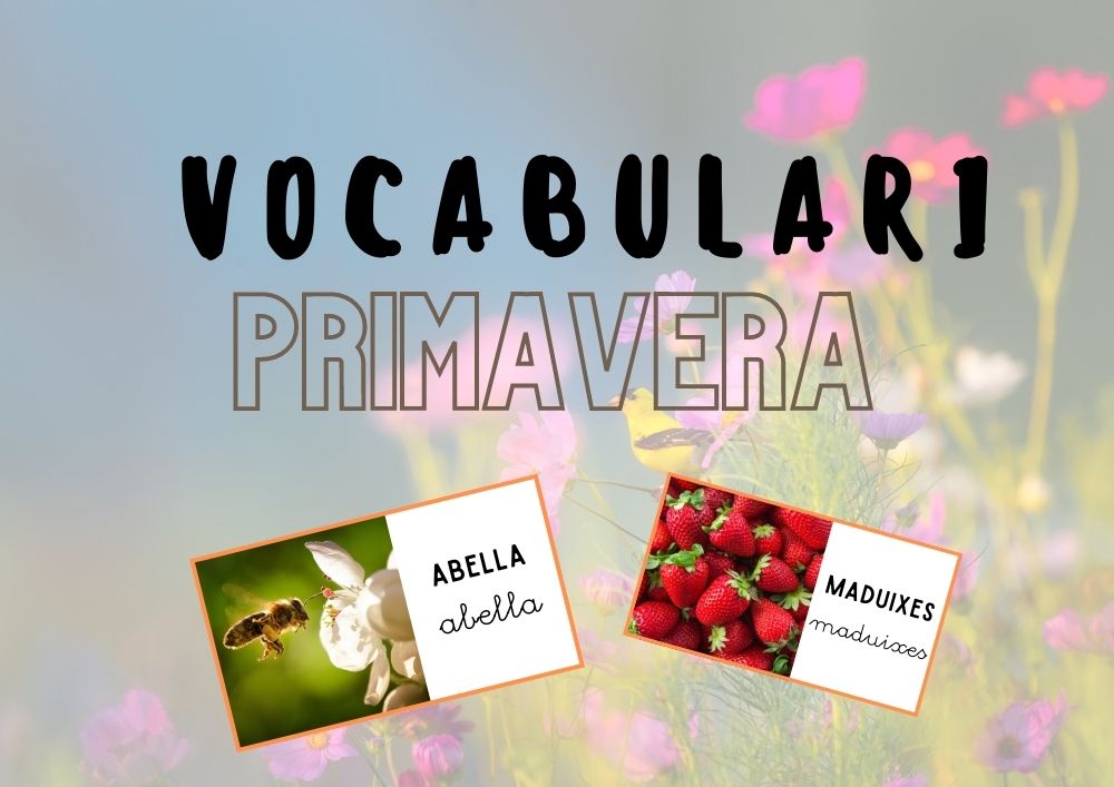 VOCABULARI PRIMAVERA