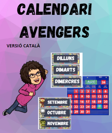 Calendaris de pissarra i de butxaca  dels Venjadors