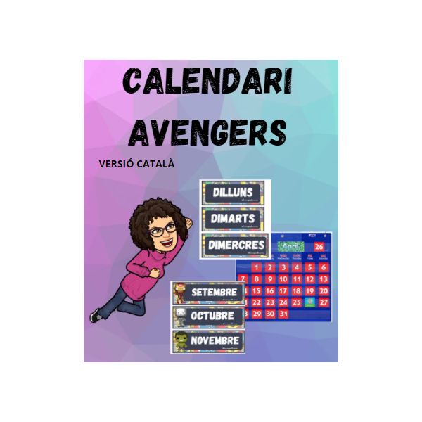 Calendaris de pissarra i de butxaca  dels Venjadors