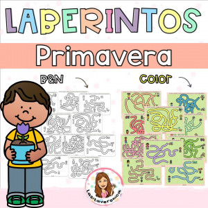 Laberintos Primavera / Spring Mazes