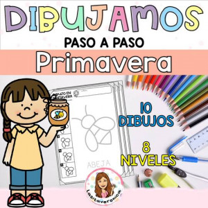 Dibujos paso a paso Primavera.
