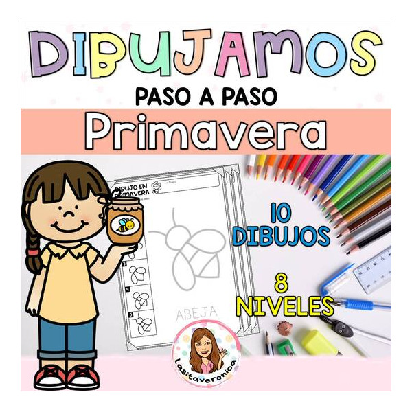 Dibujos paso a paso Primavera.