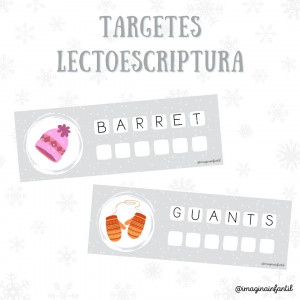 Targetes lectoescriptura - hivern