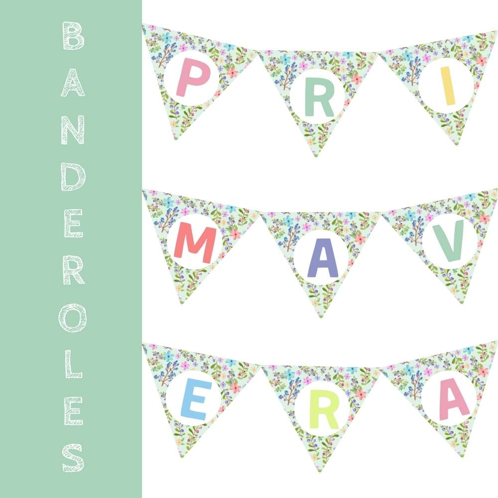 Banderoles primavera