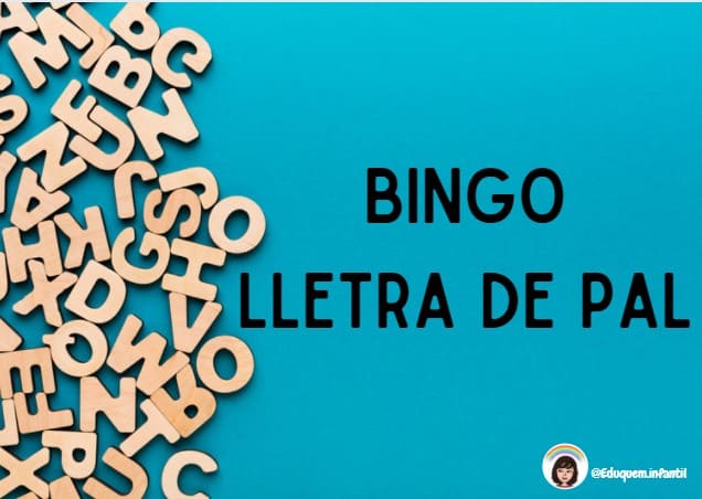 Bingo de paraules (lletra de pal)