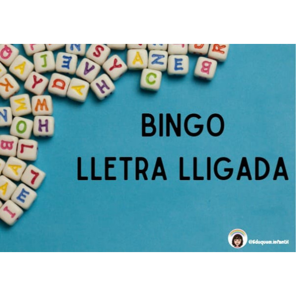 Bingo de paraules (lletra lligada)