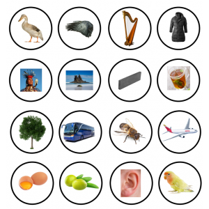 Discriminació auditiva vocals (rodones per ruleta IKEA)