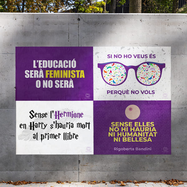 10 Pancartas para el Día de la Mujer 8M - CAT