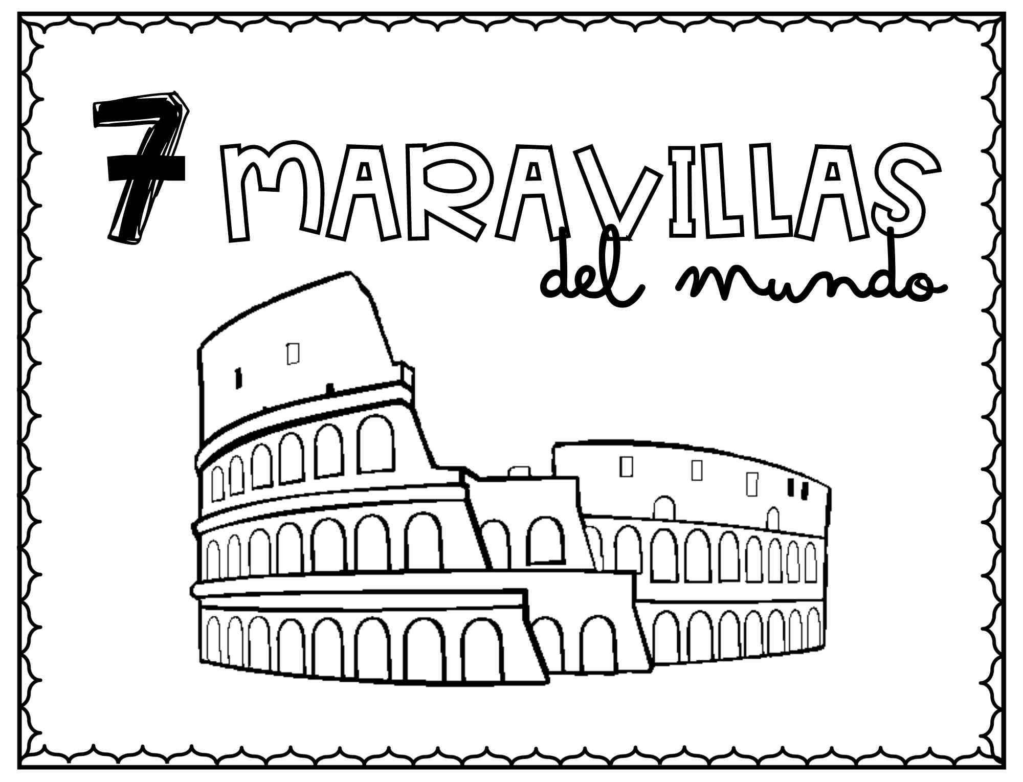 LIBRO DE LAS 7 MARAVILLAS DEL MUNDO MODERNO