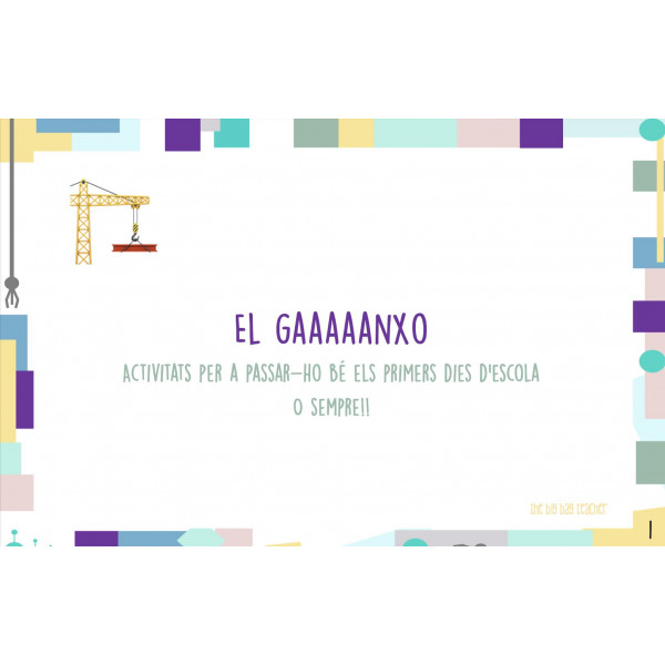 "El ganxo" 10 propostes - 10 jocs per fer en l'adaptació