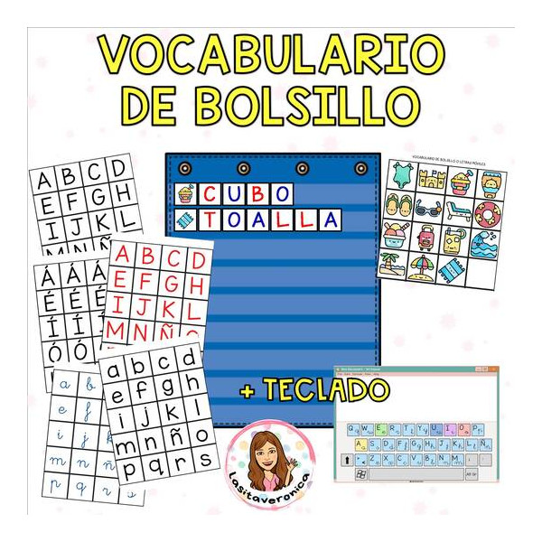 Vocabulario Verano. Lectoescritura.