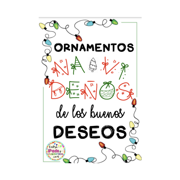 Ornamentos Navideños de los Buenos Deseos