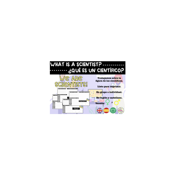 We Are Scientists!!! / ¡¡Somos Científicos/as!!