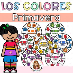 Los colores de la Primavera. Español.