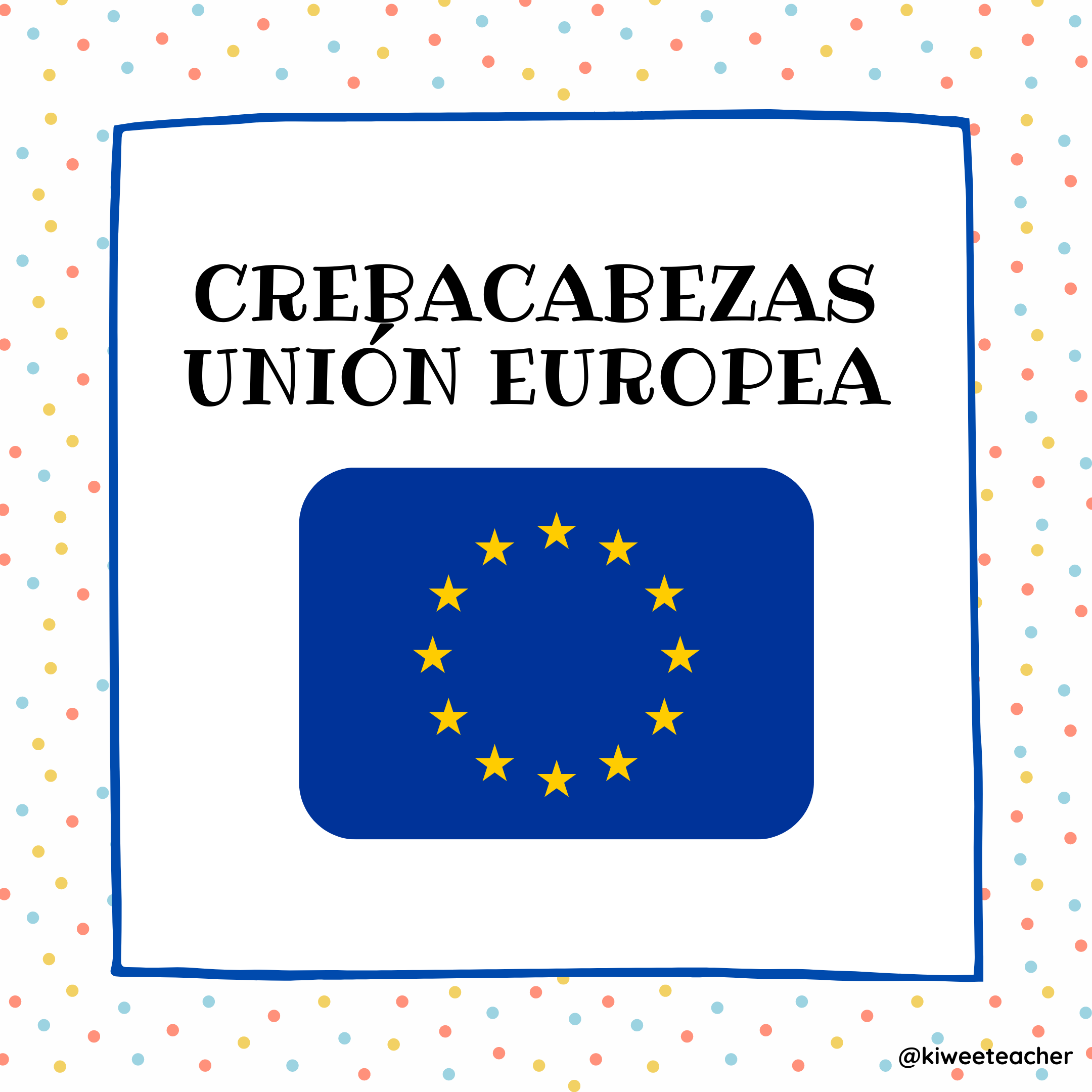 Crebacabezas países Unión Europea