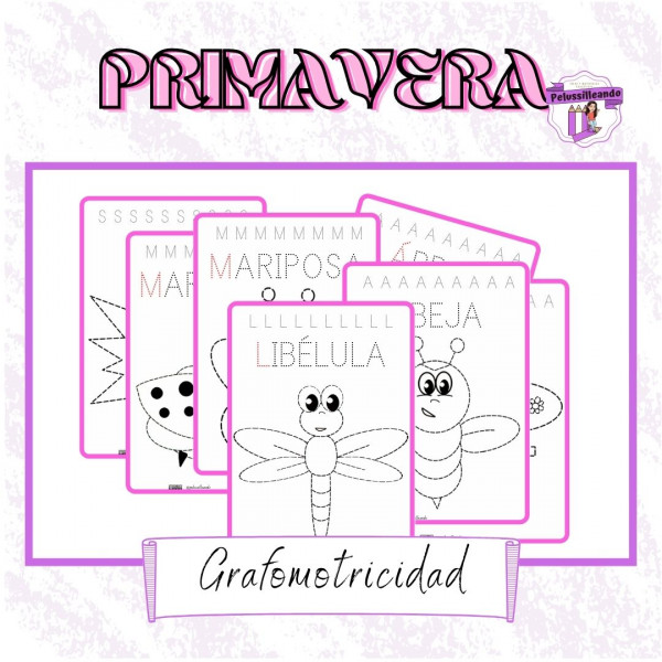 Grafomotricidad primavera