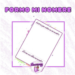 Formo mi nombre