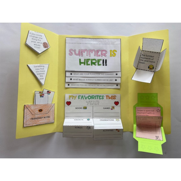 END OF THE YEAR - Memories Lapbook