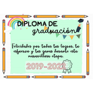 DIPLOMAS GRADUACIÓN 2019-2022