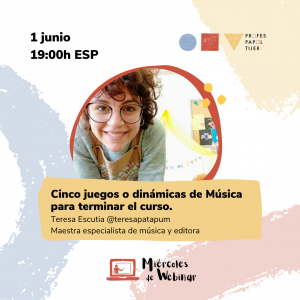 Cinco juegos o dinámicas de Música para terminar el curso