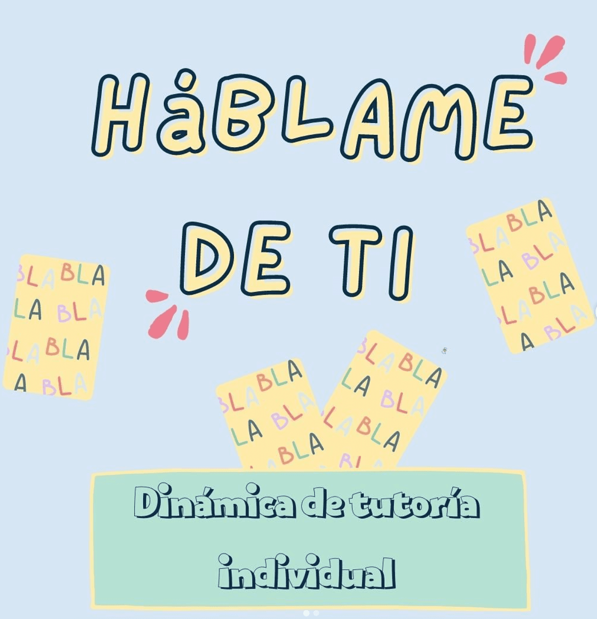 Juego Tutoria - Háblame de ti (CAST / CAT)