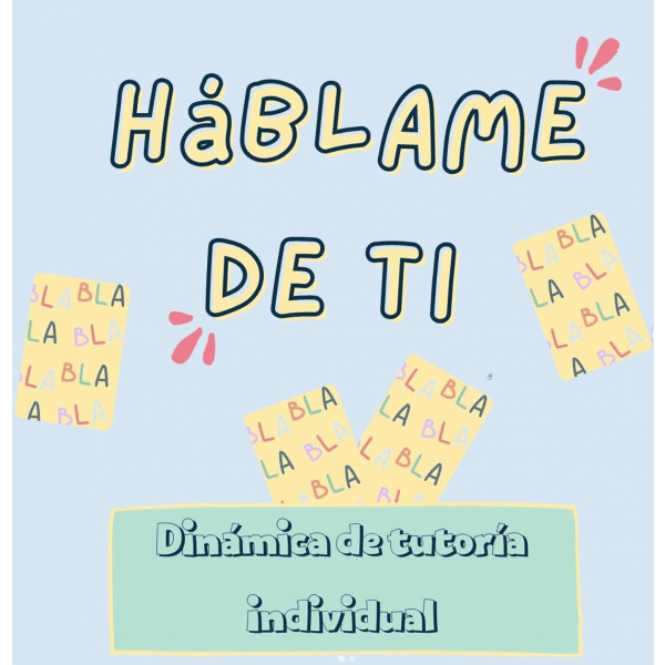 Juego Tutoria - Háblame de ti (CAST / CAT)