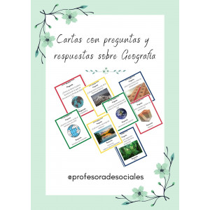 JUEGO DE CARTAS DE GEOGRAFÍA