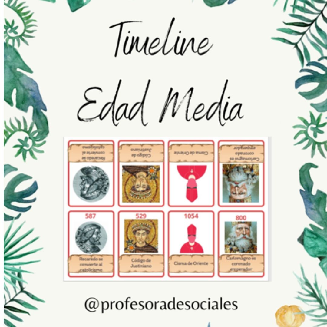 TIMELINE EDAD MEDIA