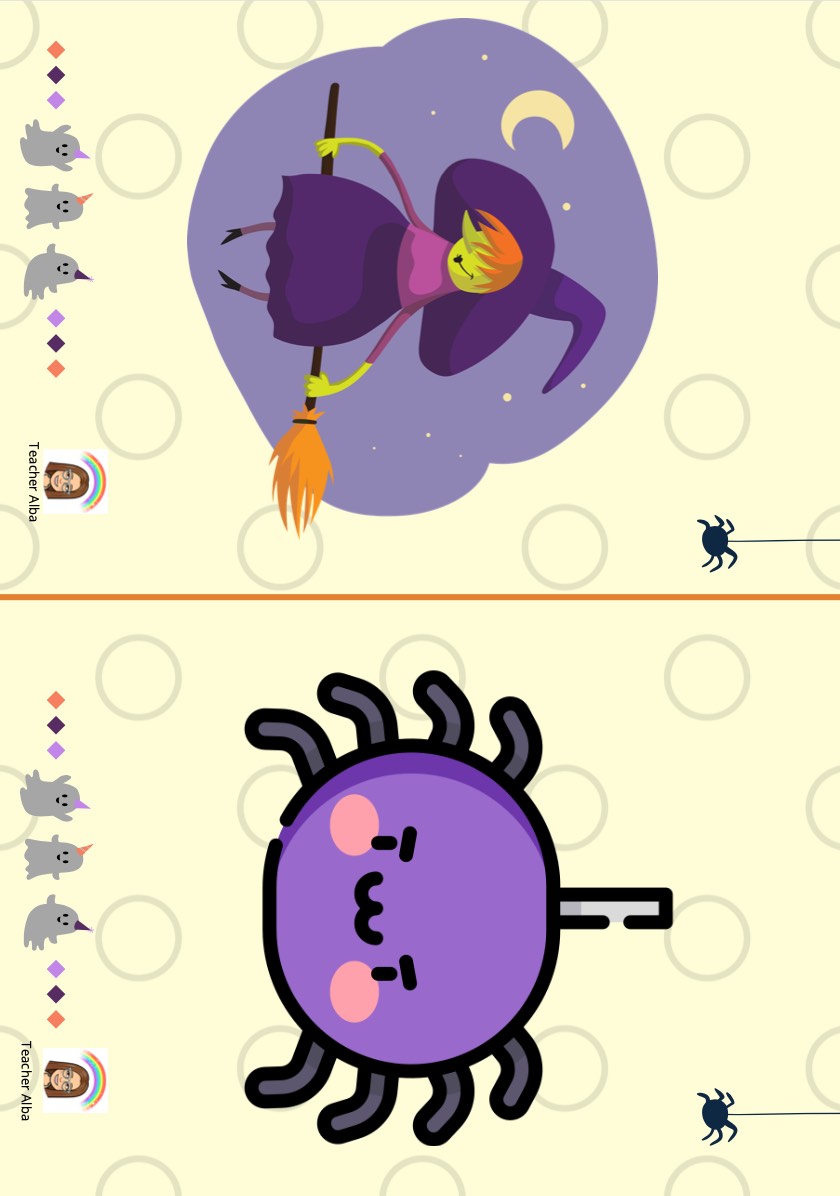 Halloween flashcards and bingo