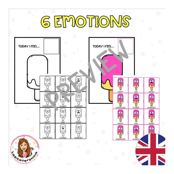 Emociones Polos. Verano. / Popsicle Emotions. Summer.