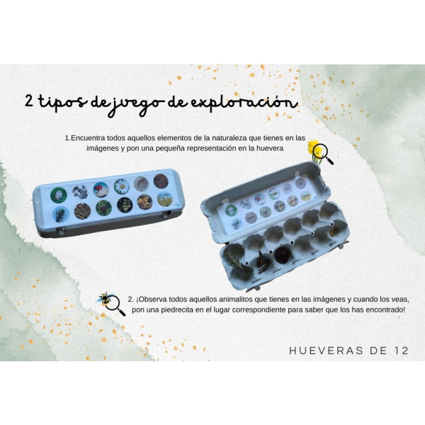 Huevera explora naturaleza