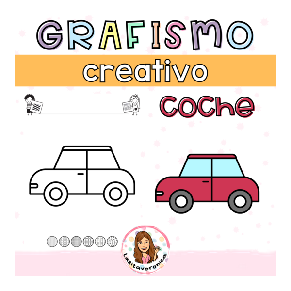 Grafismo Creativo Coche. Medios de Transportes