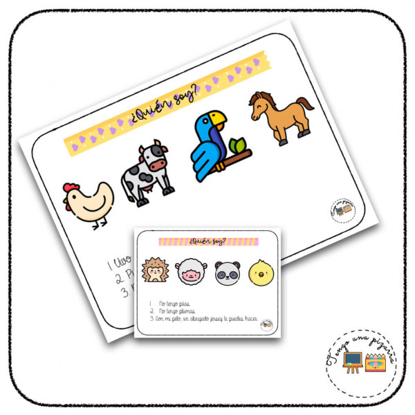 Juego descripciones: ¿Quién soy?