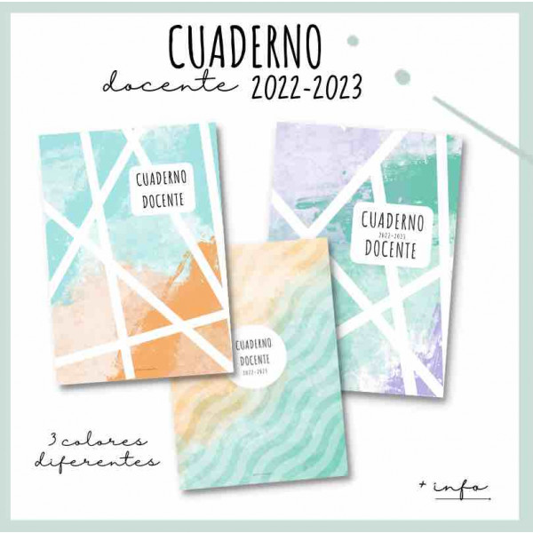 Quadern docent 2023-2024 (Color Lila)