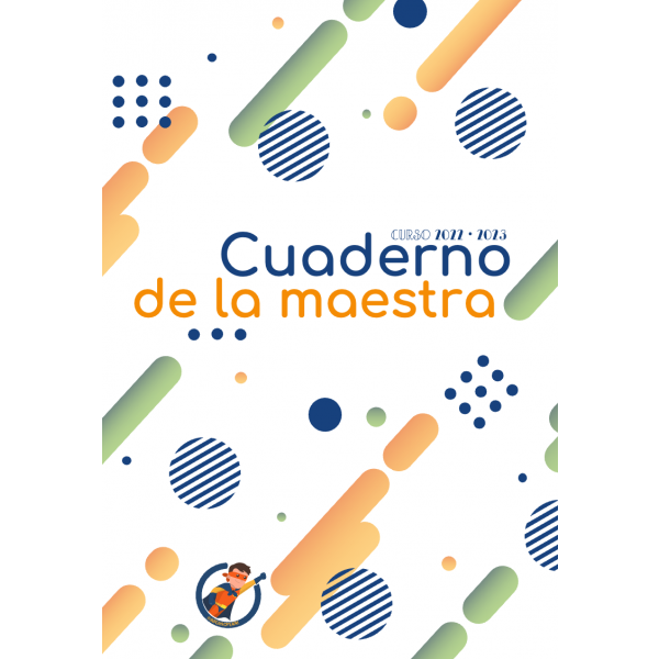 Cuaderno del docente curso 2022 - 2023 (tono amarillo y verde)