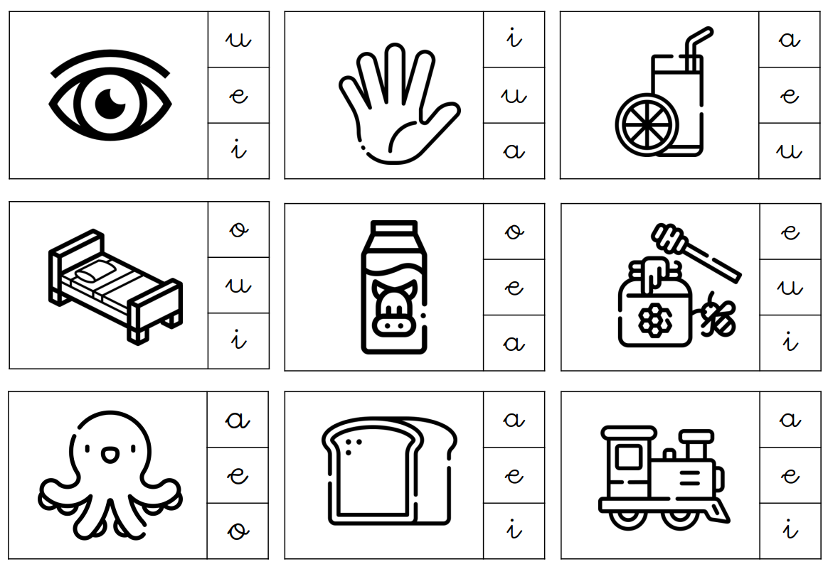 Targetes correspondència so-grafia (majúscula i minúscula)
