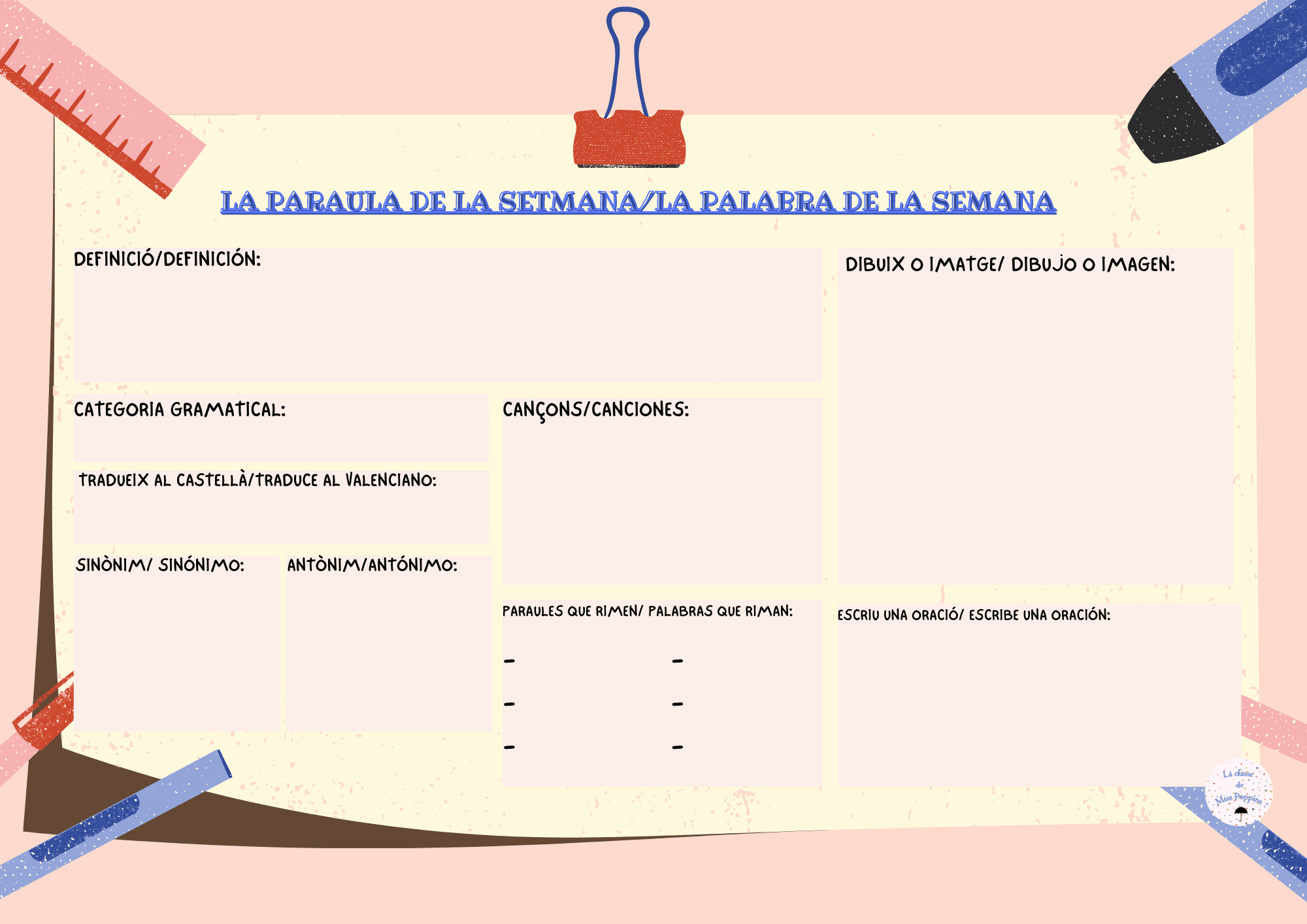 La paraula de la setmana
