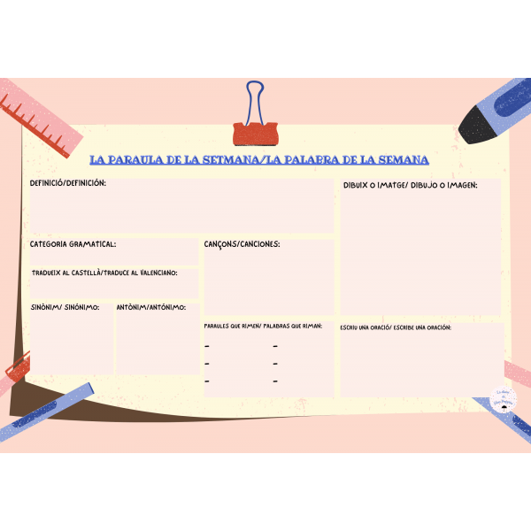 La paraula de la setmana