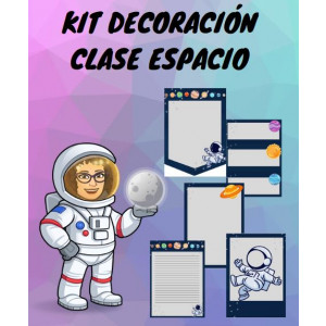 Kit decoración "El espacio"