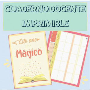 Cuaderno Docente Imprimible (CAST)