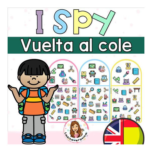 Busca y encuentra Vuelta al cole / I spy Back to school