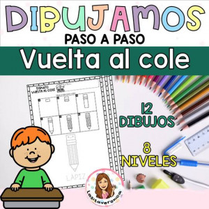 Dibujos paso a paso Vuelta al cole