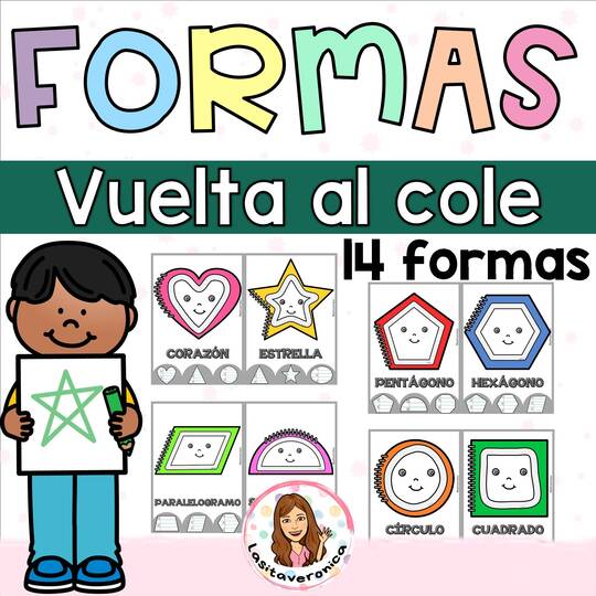 Plastilina formas geométricas. Vuelta al cole